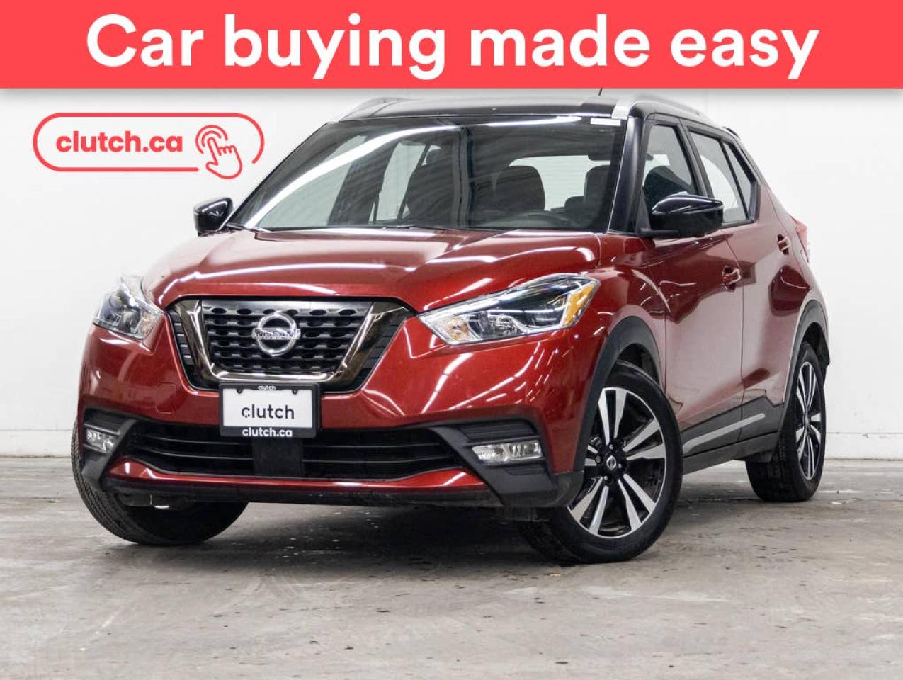 Used 2020 Nissan Kicks SR w/ Apple CarPlay & Android Auto, 360 Rearview Cam, A/C for sale in Toronto, ON