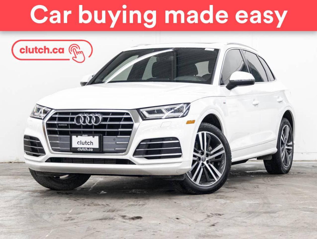 Used 2020 Audi Q5 Progressiv AWD w/ Apple CarPlay & Android Auto, Panoramic Moonroof, Nav for sale in Toronto, ON