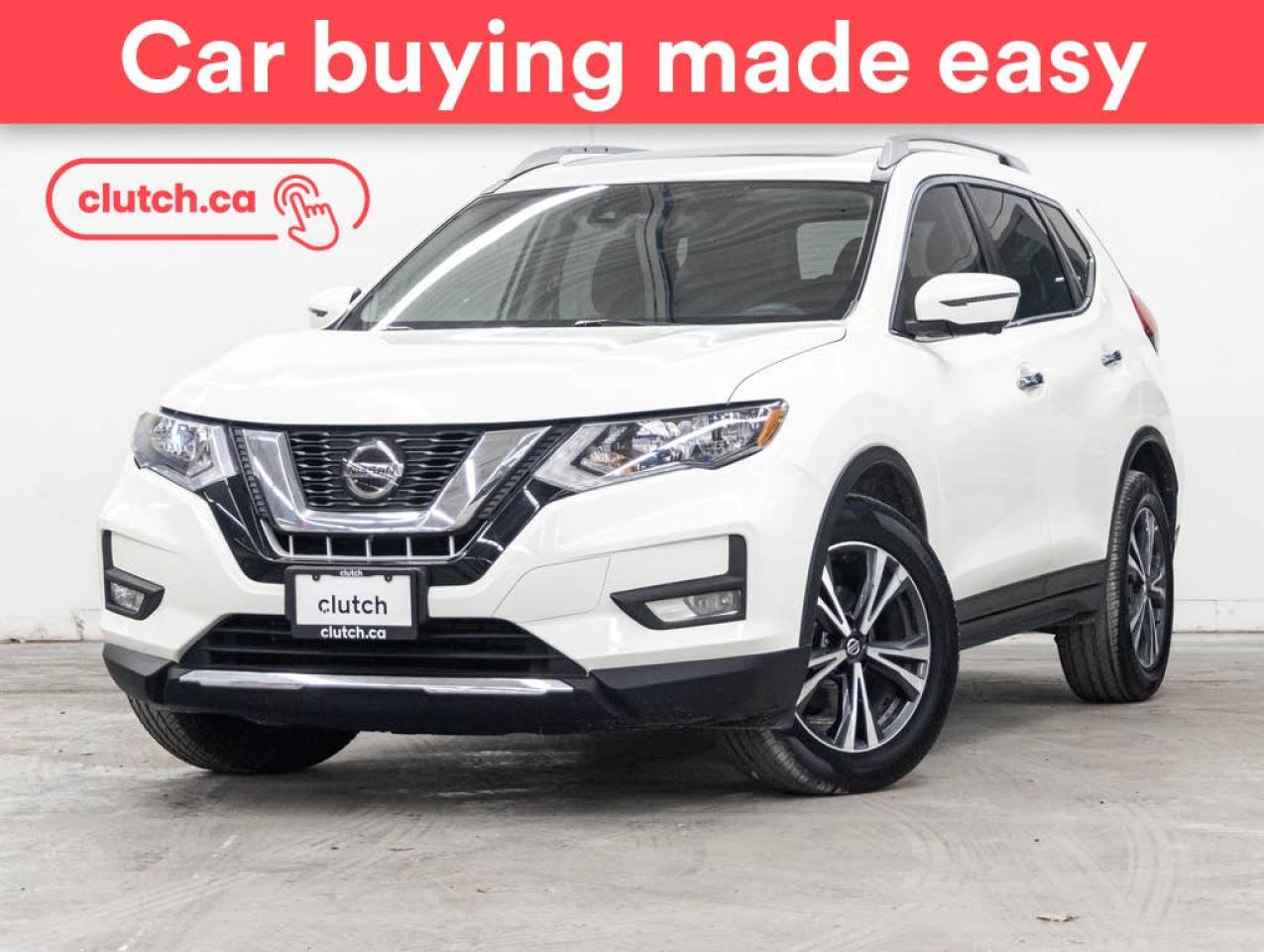 Used 2020 Nissan Rogue SV AWD w/ Technology Package w/ Apple CarPlay & Android Auto, Panoramic Moonroof, Nav for sale in Toronto, ON