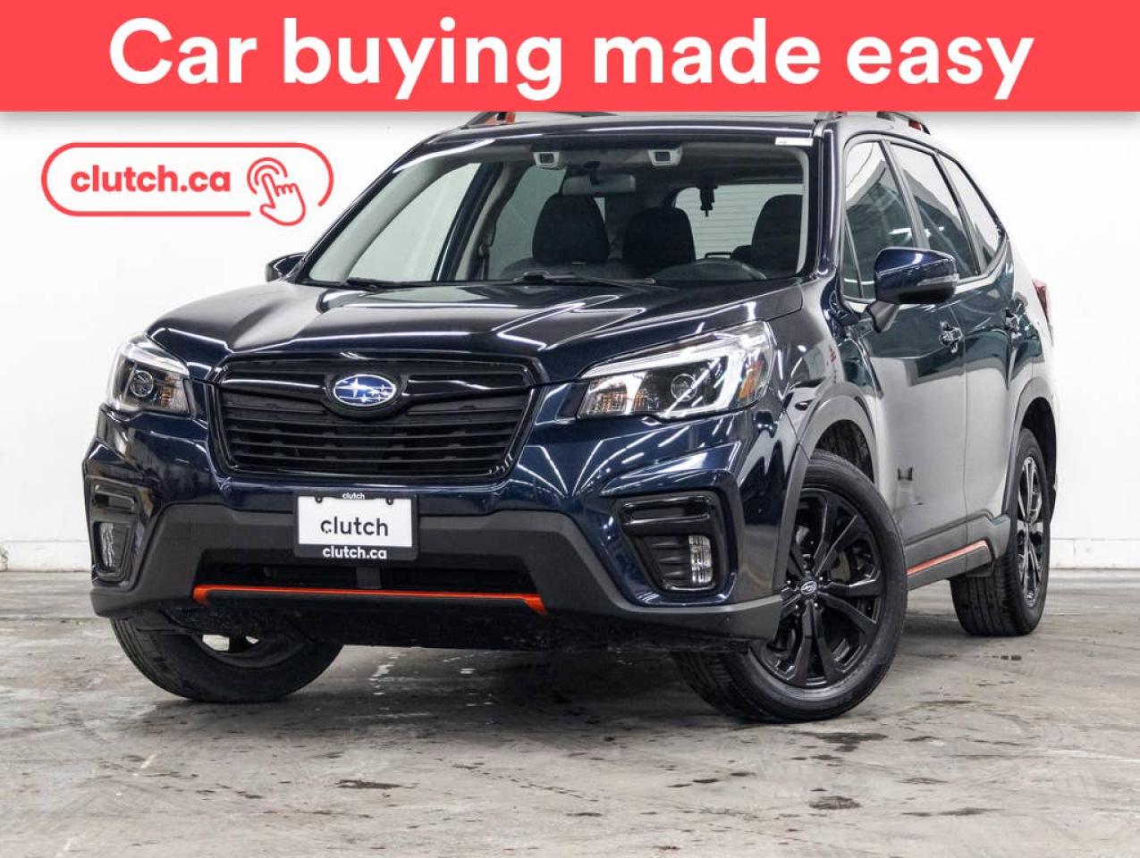 Used 2021 Subaru Forester Sport AWD w/ Apple CarPlay & Android Auto, Dual Zone A/C, Power Sunroof for sale in Toronto, ON