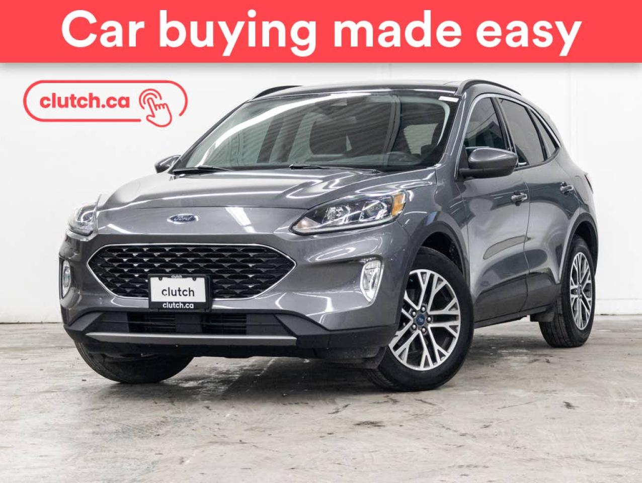 Used 2022 Ford Escape SEL AWD w/ Apple CarPlay, Dual Zone A/C, Panoramic Sunroof for sale in Toronto, ON