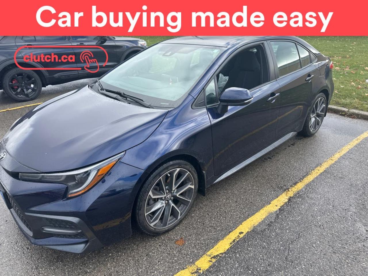 Used 2020 Toyota Corolla SE w/ Upgrade Pkg w/ Apple CarPlay, A/C, Power Sunroof for sale in Toronto, ON