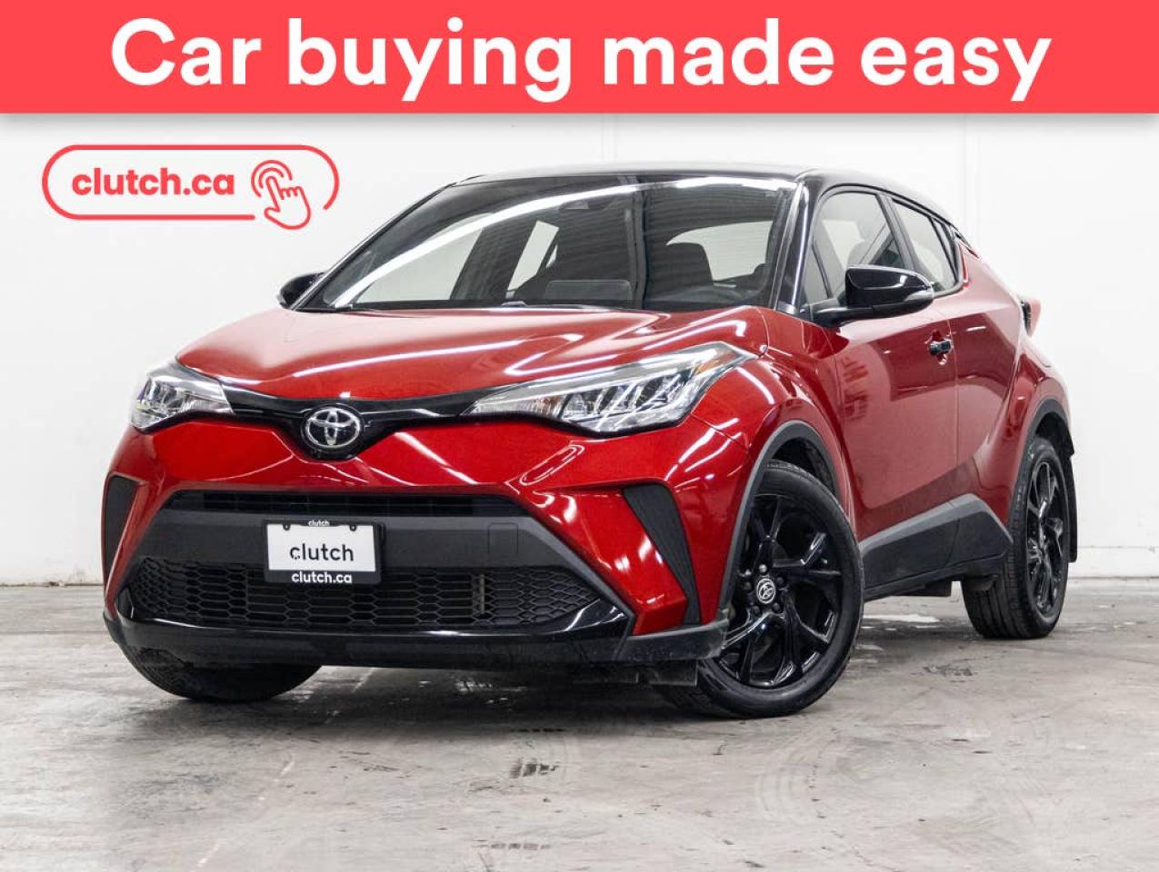 Used 2021 Toyota C-HR XLE Premium w/ Apple CarPlay & Android Auto, Dual Zone A/C, Rearview Cam for sale in Toronto, ON