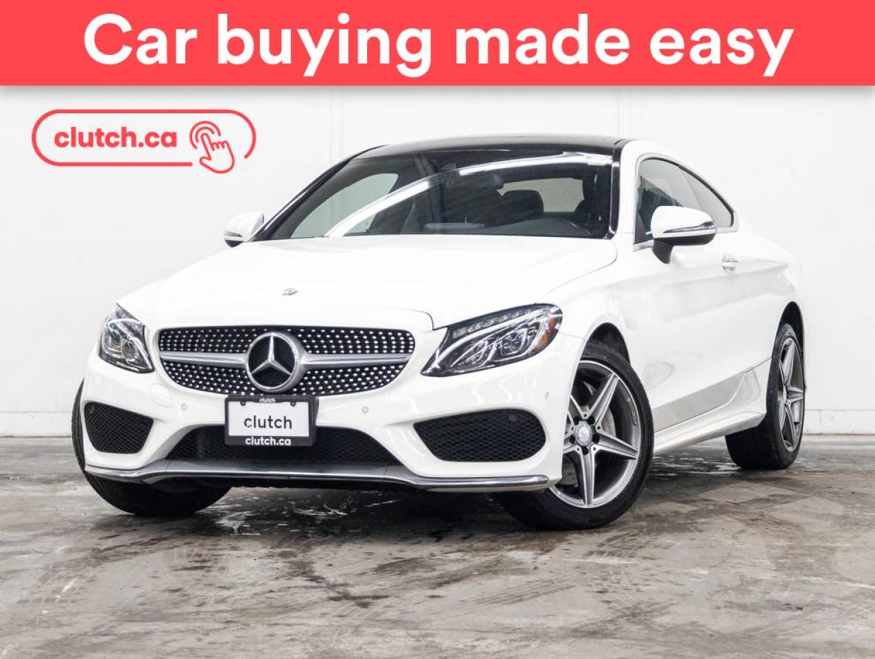 Used 2017 Mercedes-Benz C-Class C 300 4Matic AWD w/ Nav, Dual Zone A/C, Power Sunroof for sale in Toronto, ON