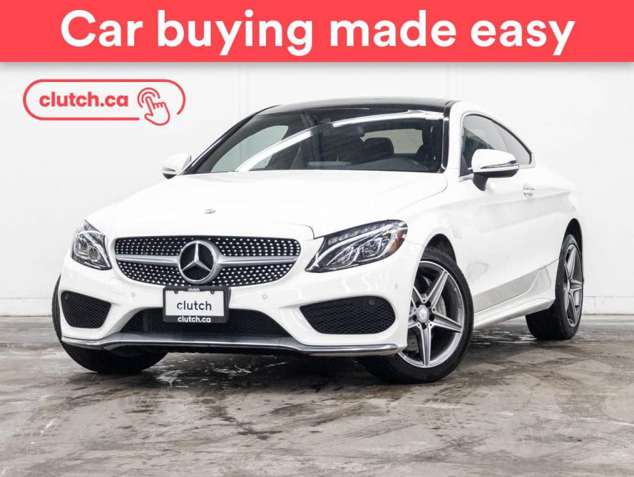 Used 2017 Mercedes-Benz C-Class C 300 4Matic AWD w/ Nav, Dual Zone A/C, Power Sunroof for sale in Toronto, ON