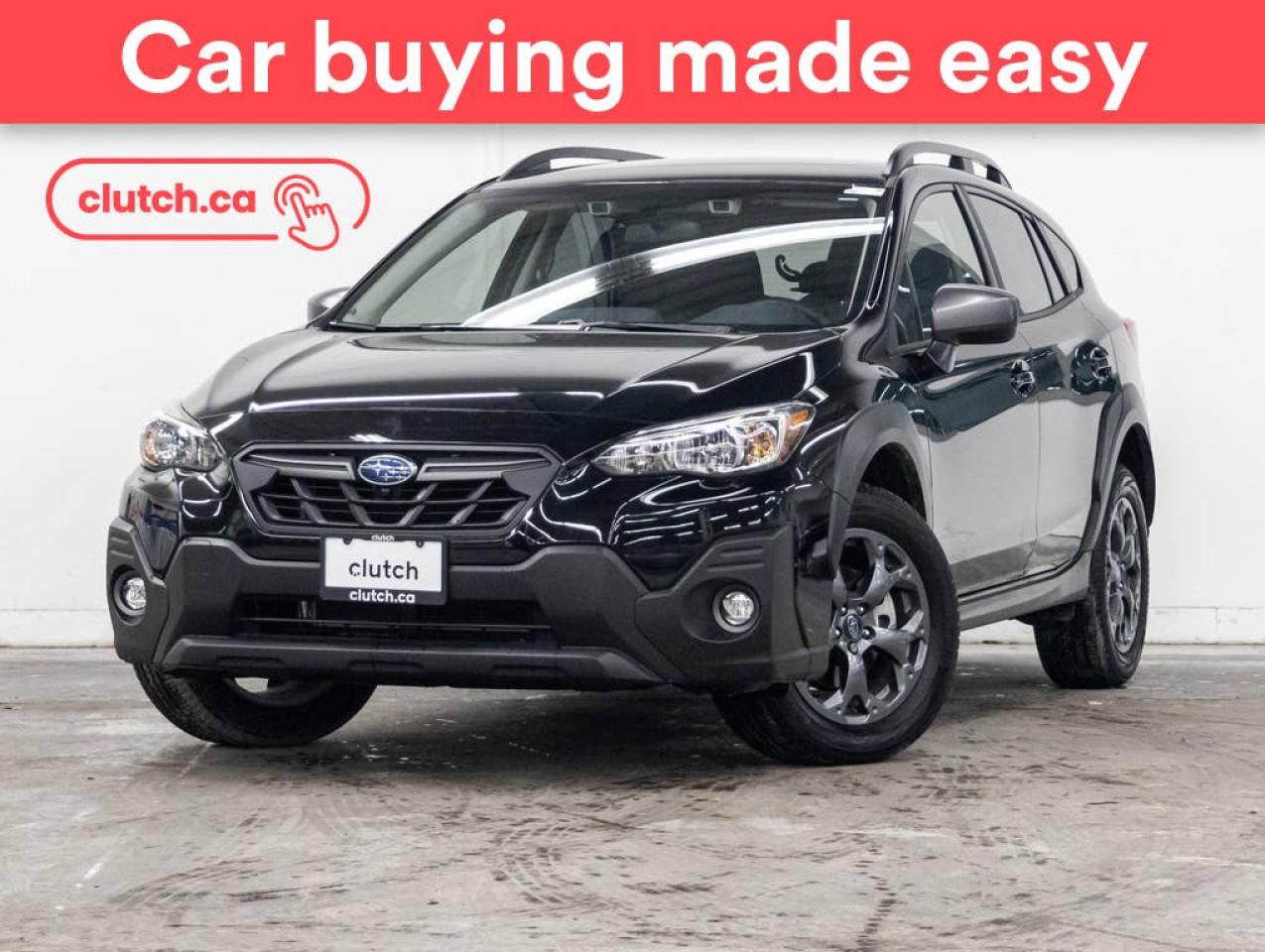 Used 2023 Subaru XV Crosstrek Outdoor AWD w/ Apple CarPlay & Android Auto, A/C, Rearview Cam for sale in Toronto, ON