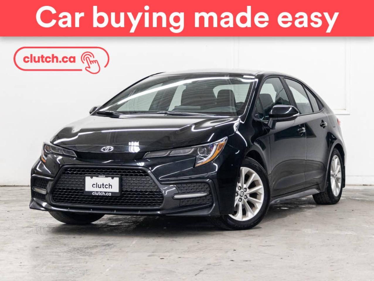 Used 2022 Toyota Corolla SE w/ Apple CarPlay & Android Auto, Heated Front Seats, Rearview Camera for sale in Toronto, ON