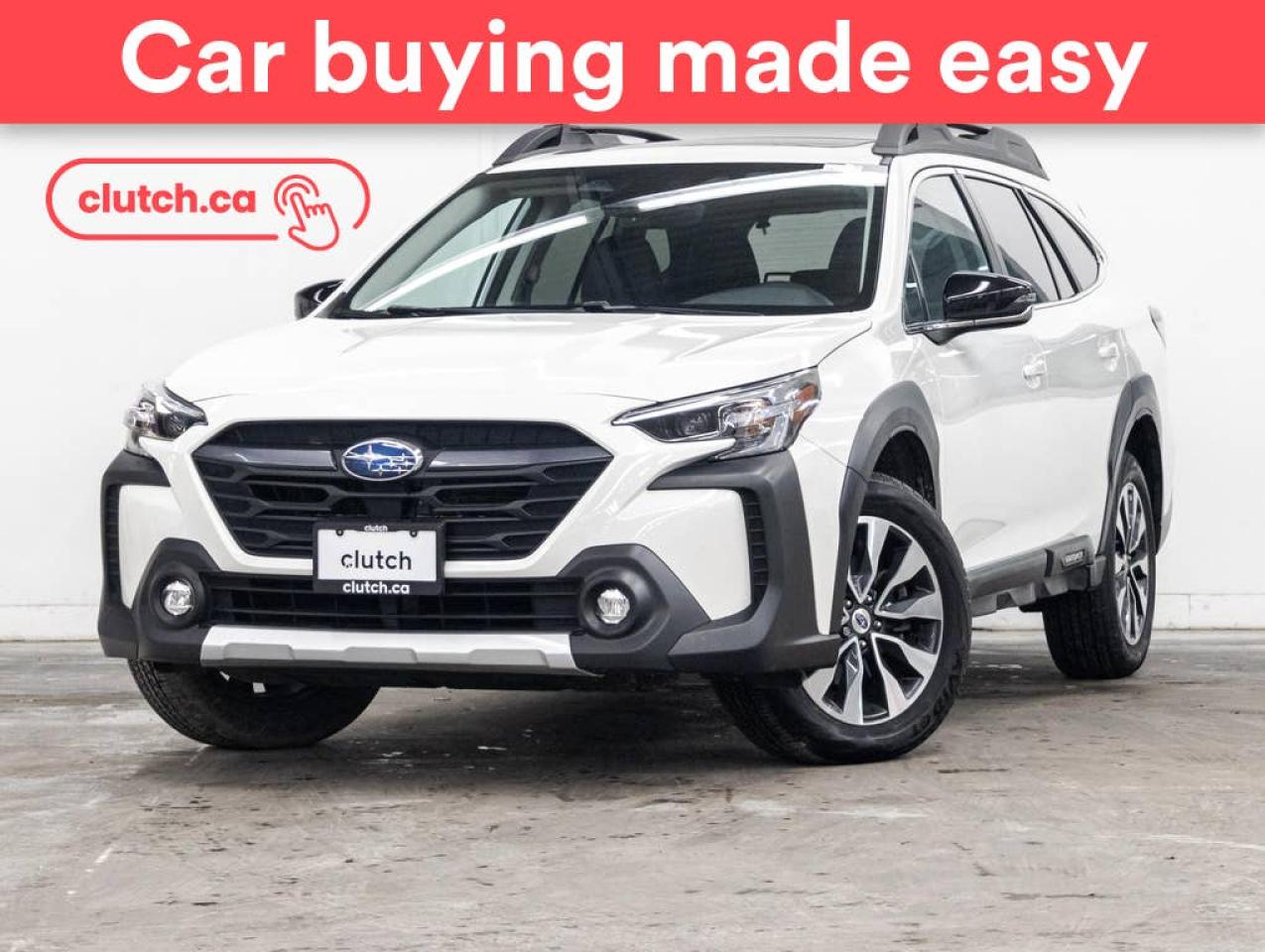 Used 2024 Subaru Outback 2.5i Limited AWD w/ Apple CarPlay & Android Auto, Dual Zone A/C, Power Sunroof for sale in Toronto, ON