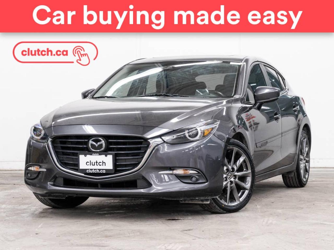 Used 2018 Mazda MAZDA3 GT w/ Premium Pkg w/ Power Sunroof, Dual Zone A/C, Rearview Cam for sale in Toronto, ON