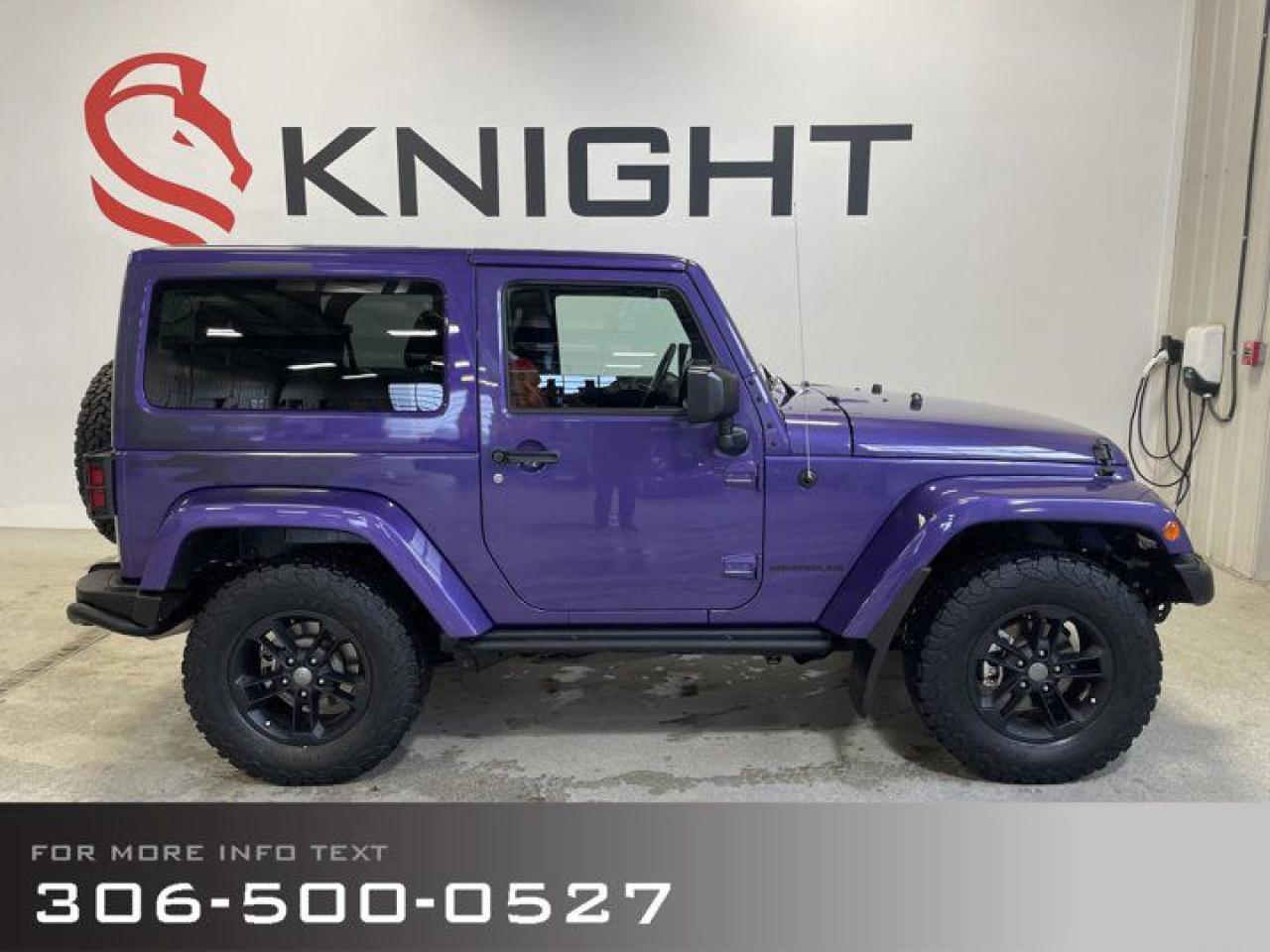 Used 2017 Jeep Wrangler Sahara with LED Lighting and Trailer Tow Groups for sale in Moose Jaw, SK