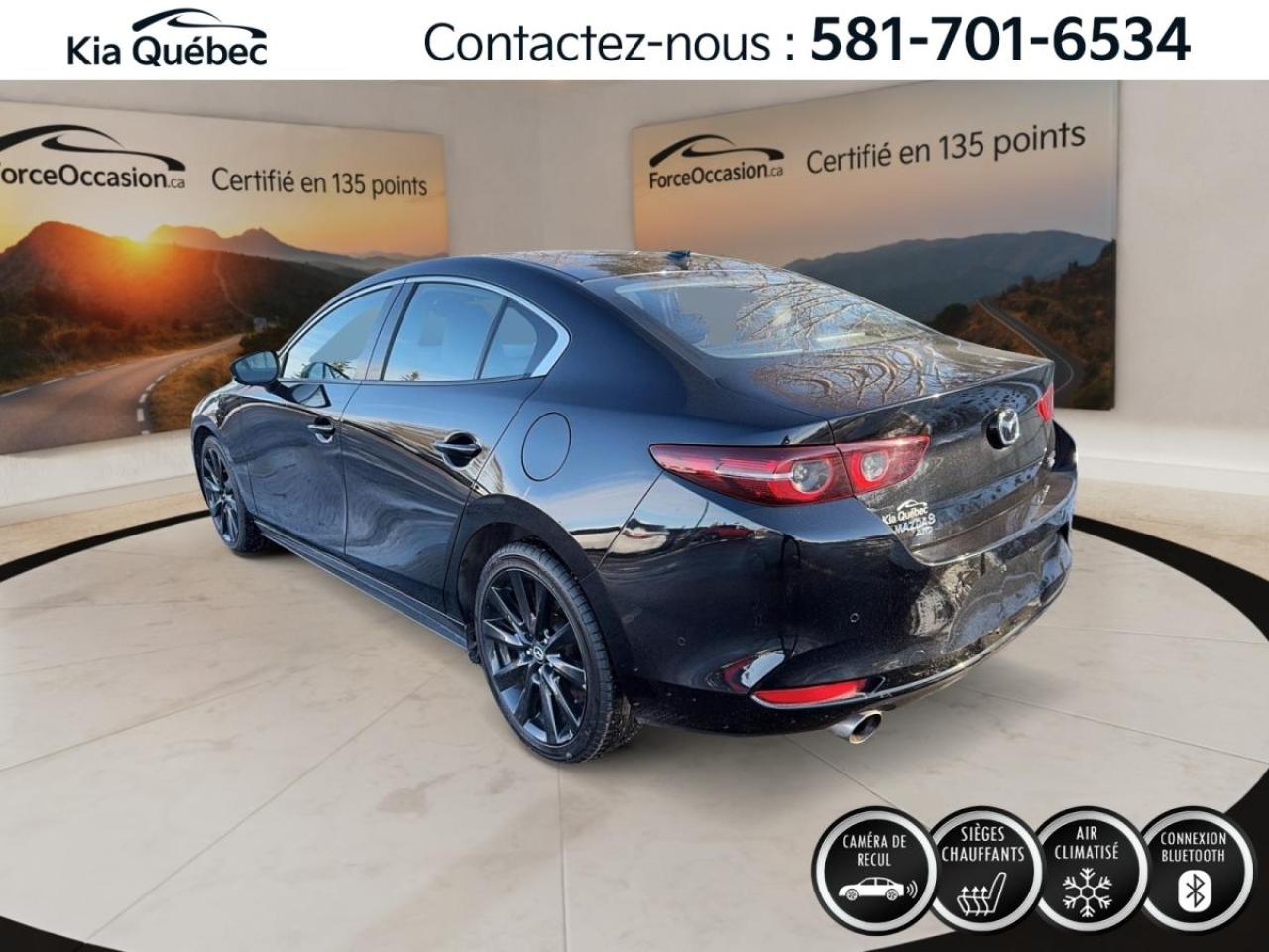 Used 2021 Mazda MAZDA3 GT AWD *TURBO *250 HP *CUIR *GPS *TOIT *CAMÉRA for sale in Québec, QC