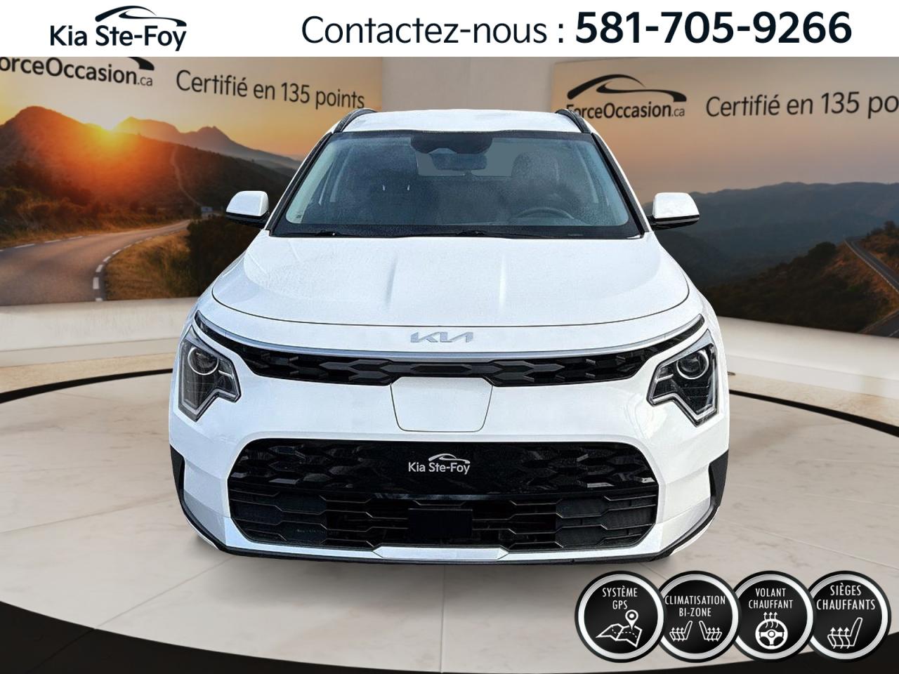 Used 2023 Kia NIRO PREMIUM+ *GPS *CARPLAY *BI-ZONE *VOLANT CHAUFFANT for sale in Ste-Foy, QC