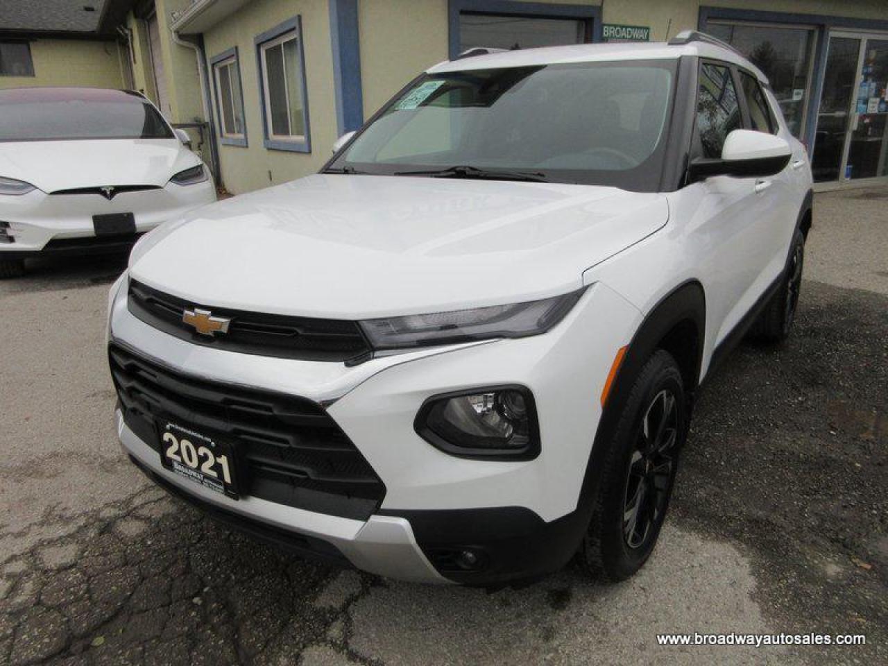 Used 2021 Chevrolet TrailBlazer ALL-WHEEL DRIVE LT-EDITION 5 PASSENGER 1.3L - DOHC.. HEATED SEATS.. PANORAMIC SUNROOF.. BLUETOOTH SYSTEM.. BACK-UP CAMERA.. for sale in Bradford, ON