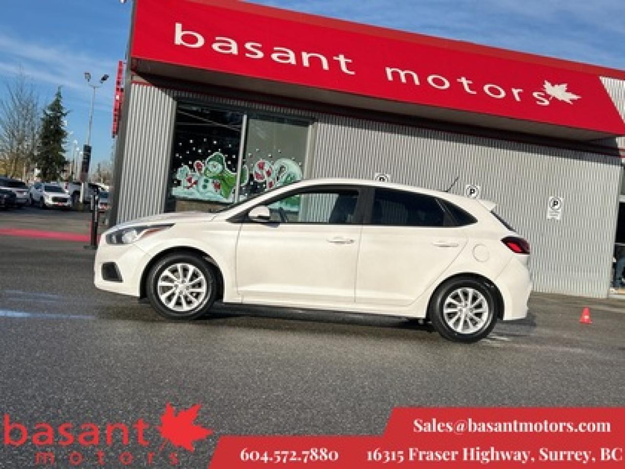 Used 2019 Hyundai Accent Preferred, Backup Cam, Nav thru Carplay! for sale in Surrey, BC