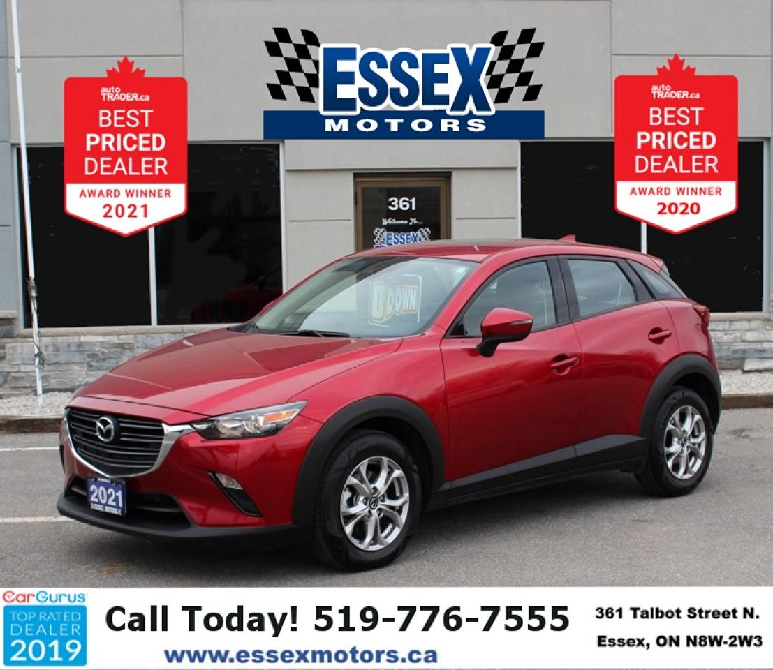 Used 2021 Mazda CX-3 GS*AWD*Low K's*Heated Leather*Sun Roof*Bluetooth for sale in Essex, ON