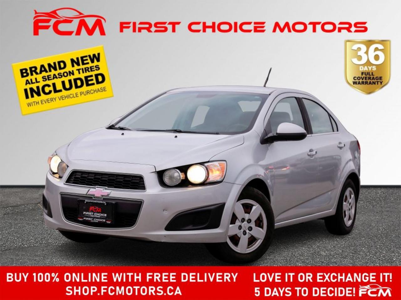 Used 2013 Chevrolet Sonic LT ~AUTOMATIC, FULLY CERTIFIED WITH WARRANTY!!!!~ for sale in North York, ON