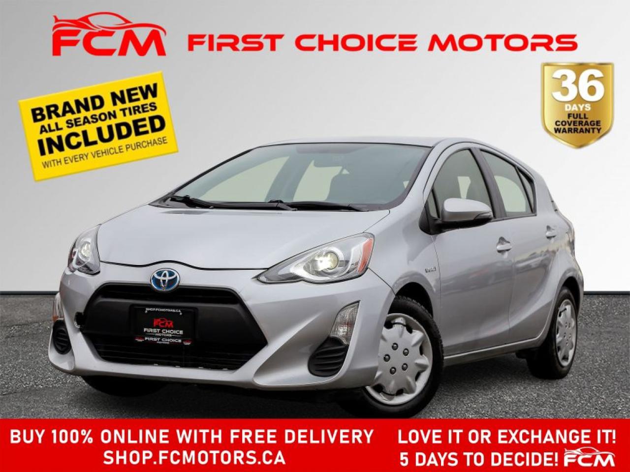 Used 2015 Toyota Prius c ~AUTOMATIC, FULLY CERTIFIED WITH WARRANTY!!!!~ for sale in North York, ON