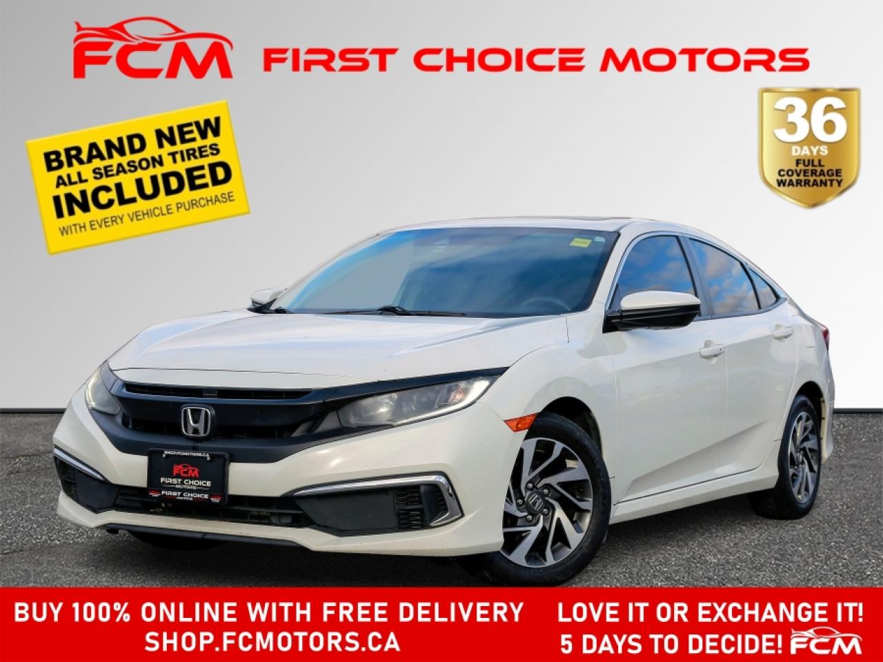 Used 2019 Honda Civic EX ~AUTOMATIC, FULLY CERTIFIED WITH WARRANTY!!!!~ for sale in North York, ON