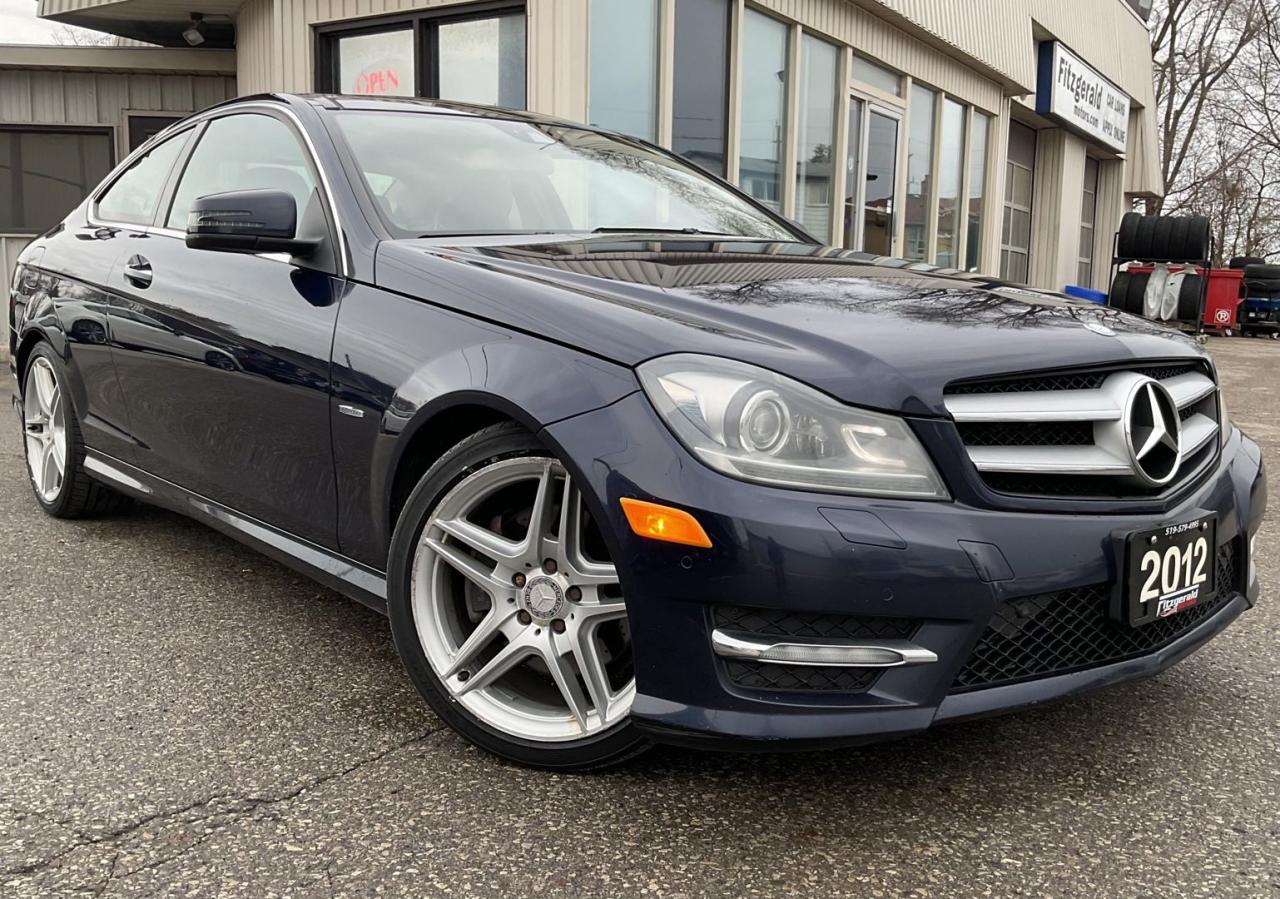 Used 2012 Mercedes-Benz C-Class C350 Coupe 4MATIC - LTHR! NAV! BACK-UP CAM! SUNROOF! for sale in Kitchener, ON