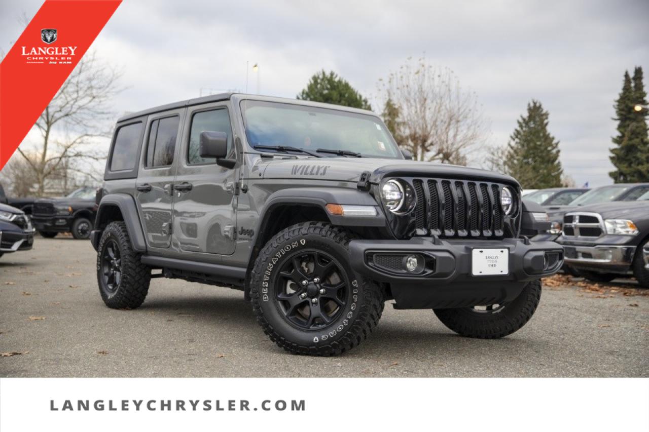 Used 2023 Jeep Wrangler Sport Convenience Group | Cold Weather Package | U Connect Nav and Sound for sale in Surrey, BC