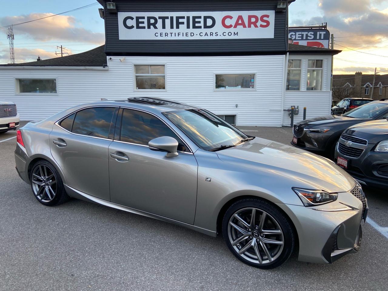 Used 2017 Lexus IS 300 300 AWD ** F-SPORT, BSM, LKA, ADAPT CRUISE ** for sale in St Catharines, ON