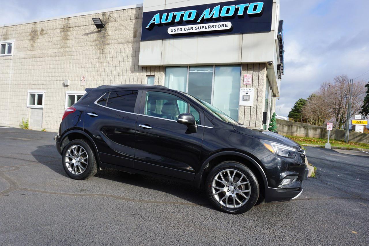 Used 2018 Buick Encore SPORT TOURING AWD CERTIFIED *ACCIDENT FREE**LOW KMS* CAMERA BLUETOOTH LEATHER CRUISE ALLOYS for sale in Burlington, ON