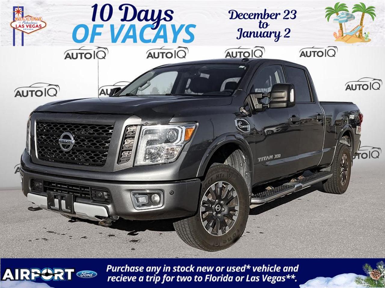 Used 2016 Nissan Titan XD PRO-4X Diesel - CUMMINS DIESEL for sale in Hamilton, ON