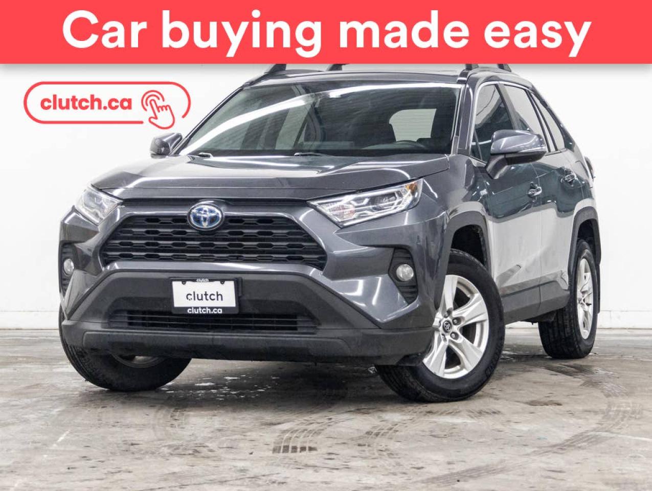 Used 2021 Toyota RAV4 Hybrid XLE AWD w/ Apple CarPlay & Android Auto, Heated Steering Wheel, Heated Front Seats for sale in Toronto, ON