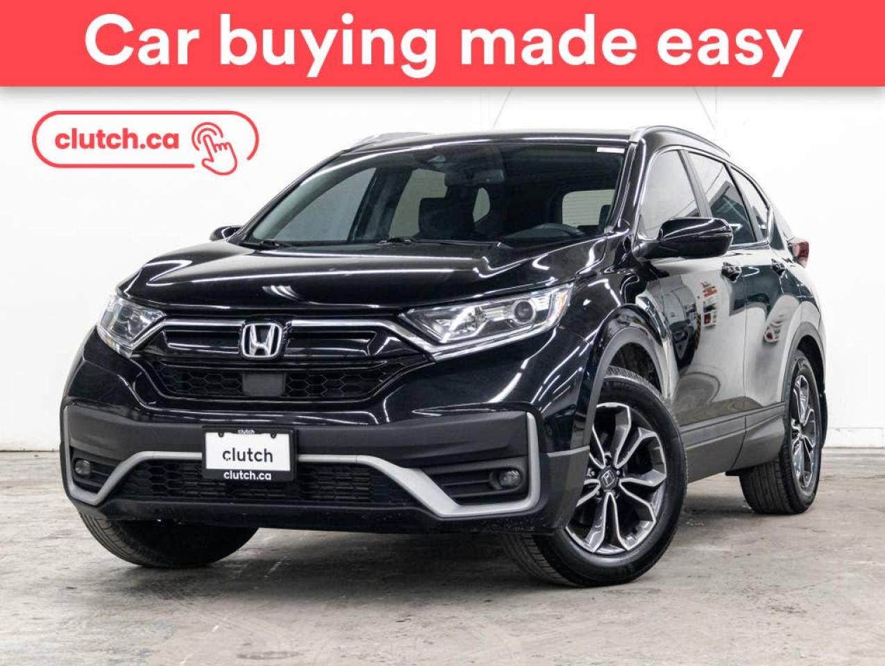 Used 2021 Honda CR-V EX-L AWD w/ Apple CarPlay & Android Auto, Power Moonroof, Rearview Cam for sale in Toronto, ON