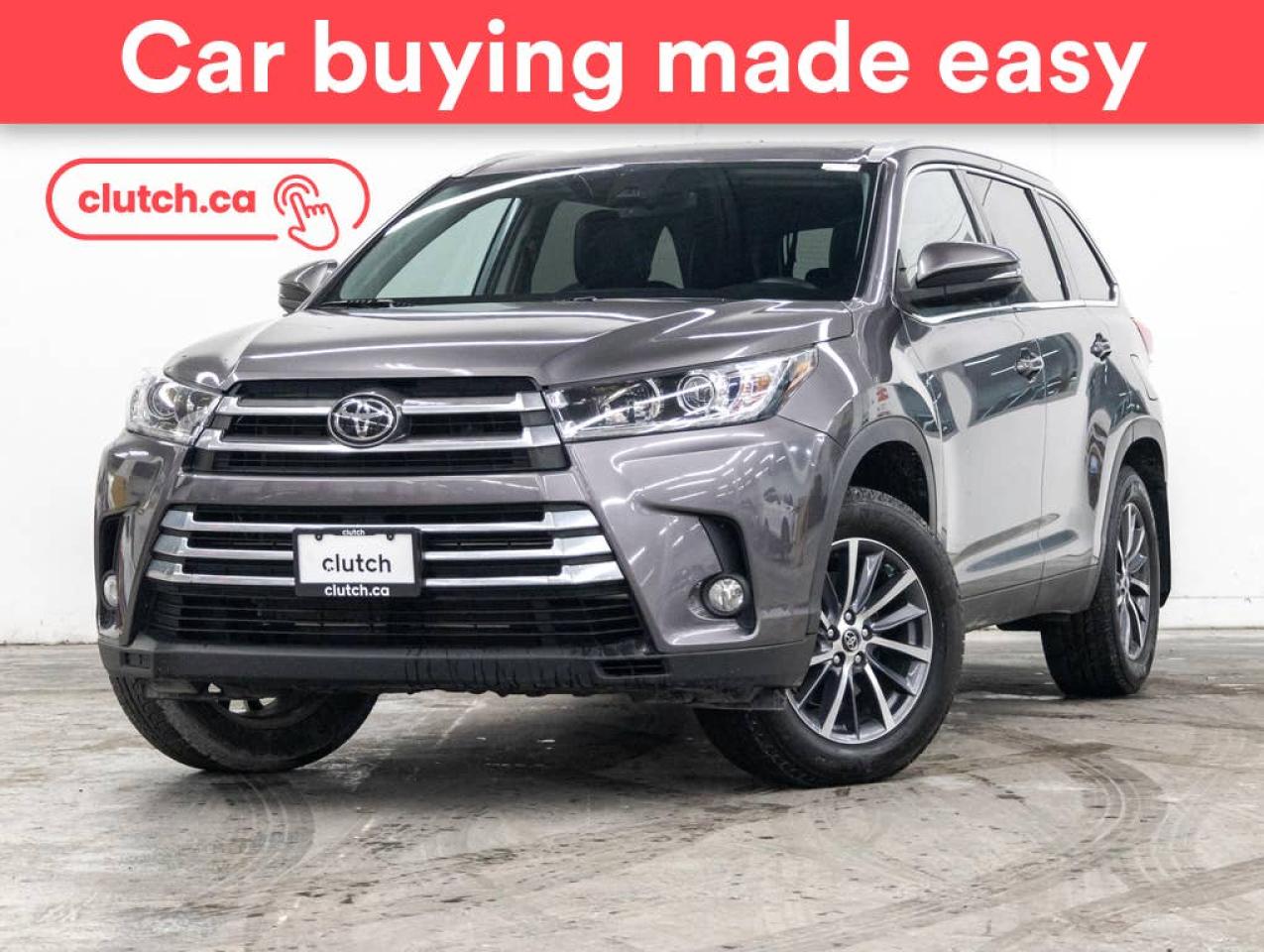 Used 2019 Toyota Highlander XLE AWD w/ Power Sunroof, Tri Zone A/C, Rearview Cam for sale in Toronto, ON