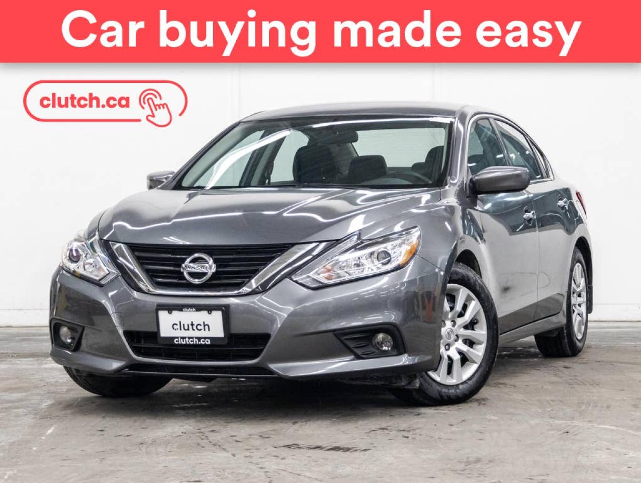 Used 2017 Nissan Altima S w/ Cruise Control, A/C, Rearview Cam for sale in Toronto, ON