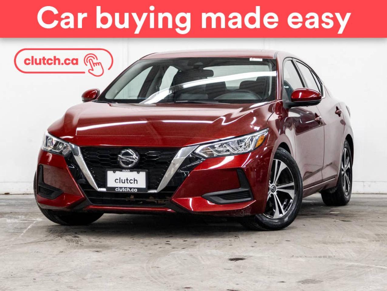 Used 2020 Nissan Sentra SV w/ Apple CarPlay & Android Auto, Rearview Cam, Dual-Zone A/C for sale in Toronto, ON