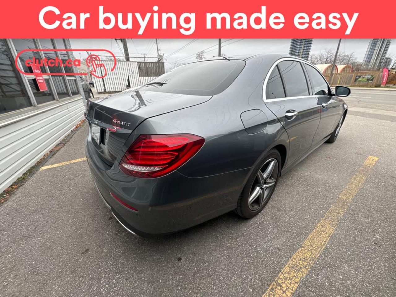 Used 2019 Mercedes-Benz E-Class E 450 4MATIC AWD w/ Apple CarPlay & Android Auto, Dual Zone A/C, Dual Panel Sunroof for sale in Toronto, ON