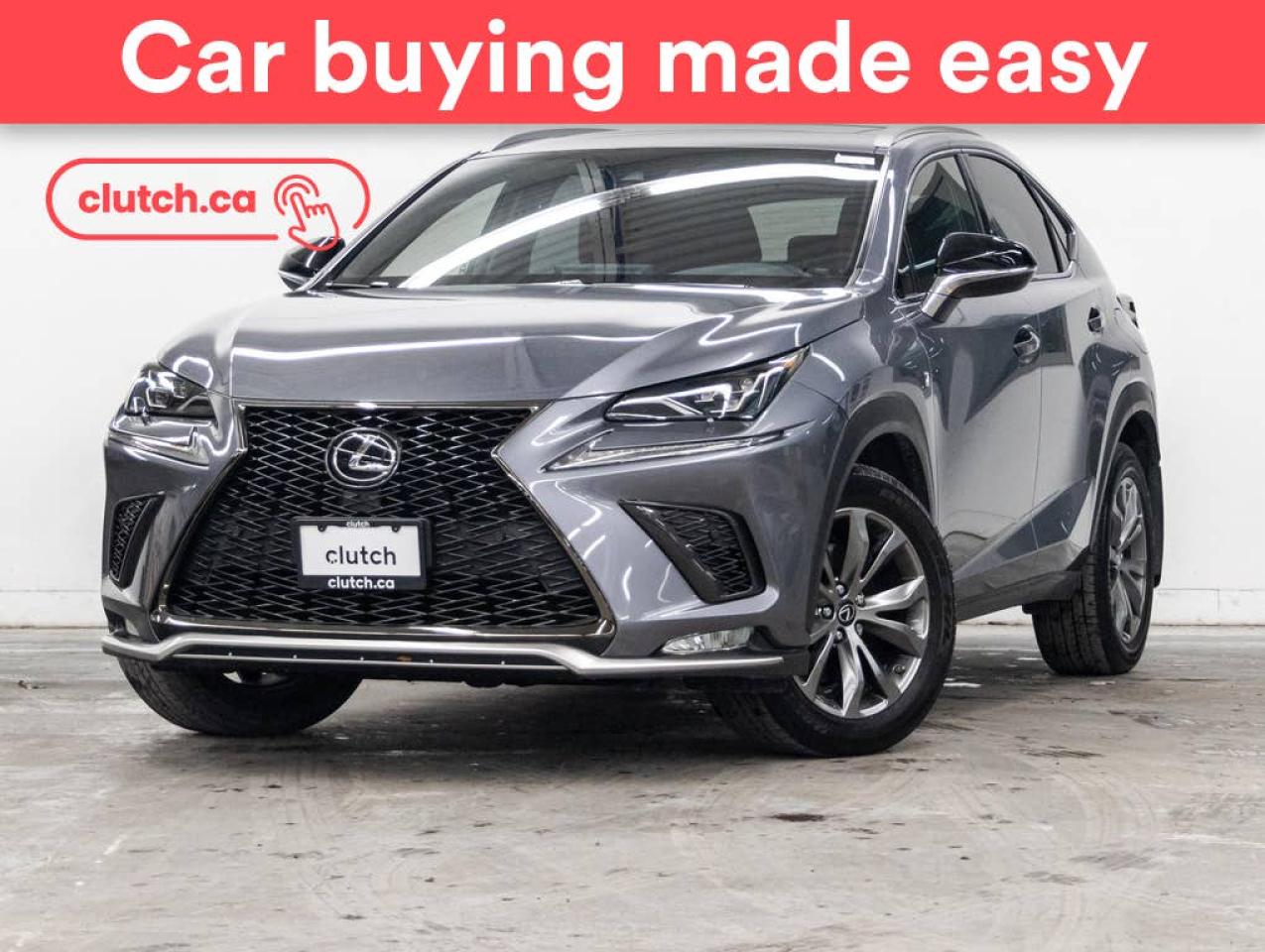 Used 2020 Lexus NX-Series 300 AWD w/ Apple CarPlay & Android Auto, Heated Steering Wheel, Heated Front Seats for sale in Bedford, NS