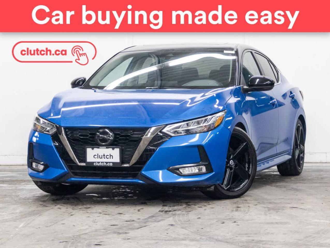 Used 2021 Nissan Sentra SR w/ Apple CarPlay & Android Auto, Dual Zone A/C, Power Sunroof for sale in Toronto, ON