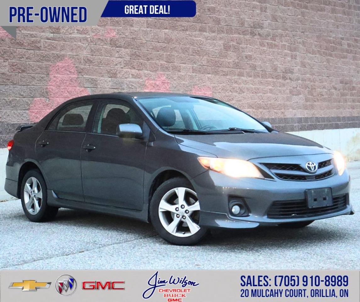 Used 2012 Toyota Corolla S for sale in Orillia, ON