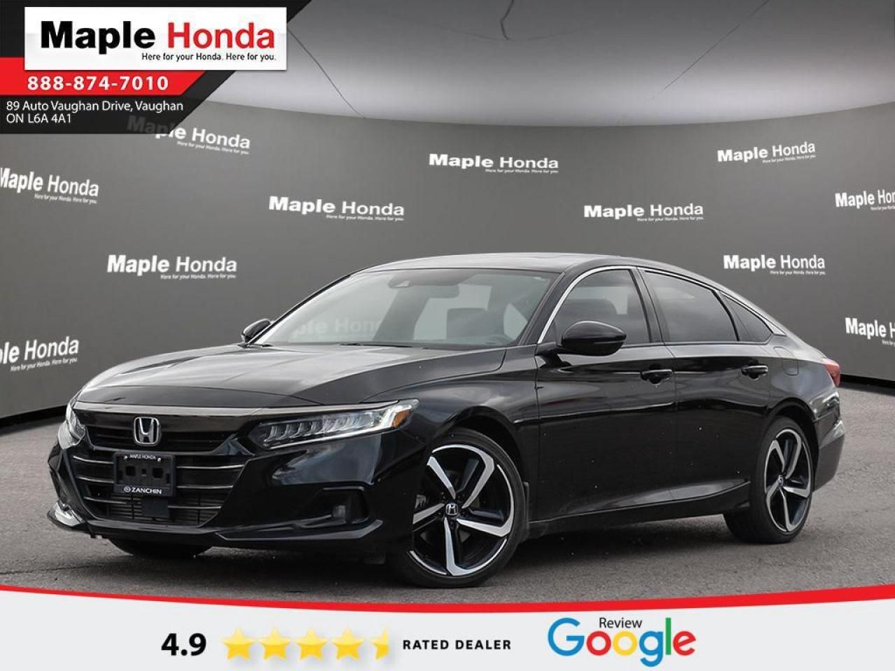 Used 2022 Honda Accord Sunroof| Heated Seats| Auto Start| Honda Sensing| for sale in Vaughan, ON