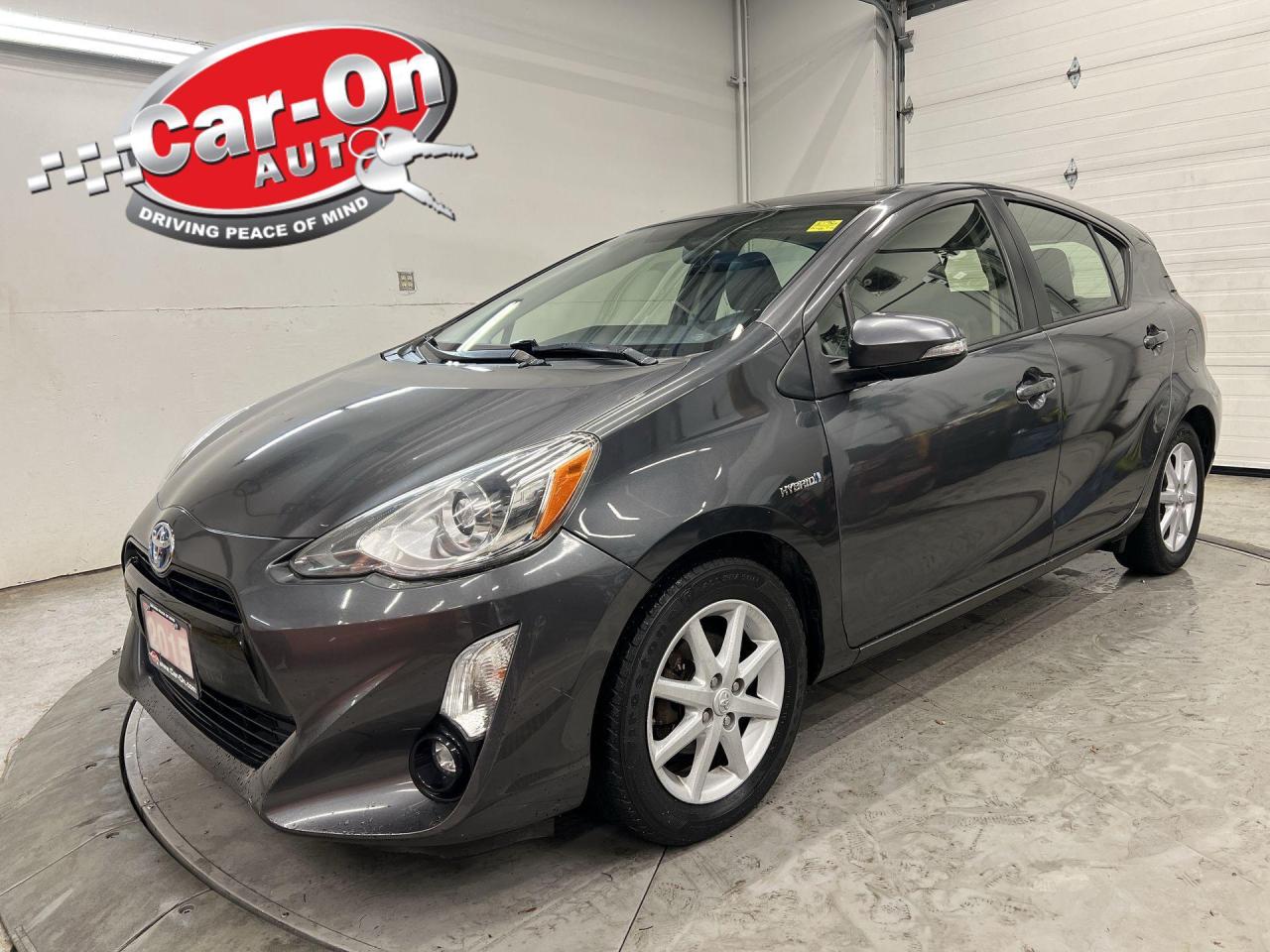 Used 2015 Toyota Prius c TECH | LOW KMS! | LEATHER | SUNROOF |NAV |REAR CAM for sale in Ottawa, ON