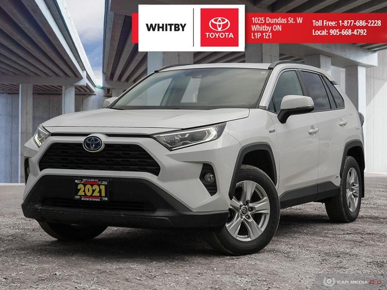 Used 2021 Toyota RAV4 XLE HYBRID for sale in Whitby, ON