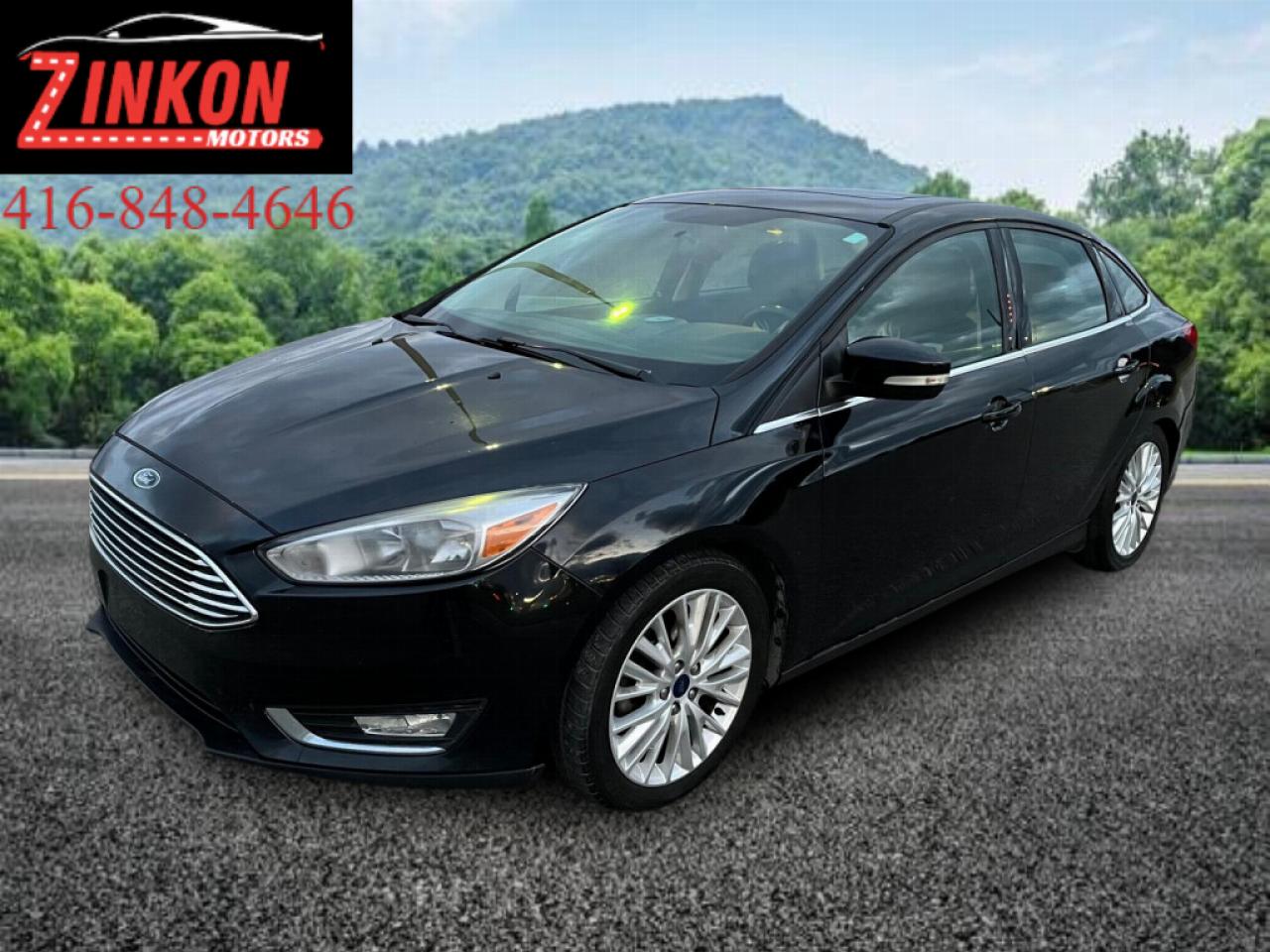 Used 2016 Ford Focus | TITANIUM | LEATHER | NAVI | SUNROOF | BACK-UP CAM | for sale in Pickering, ON