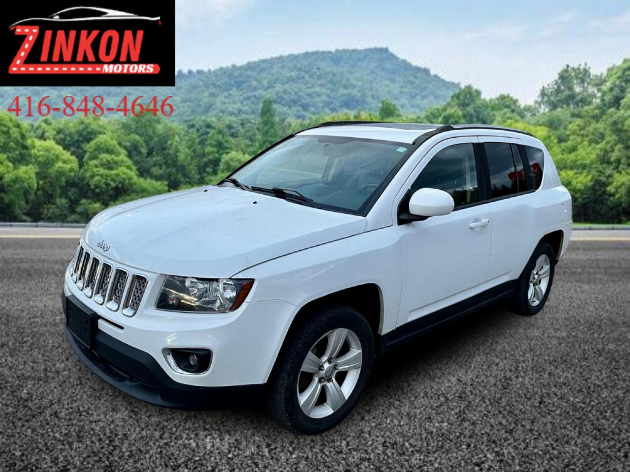 2015 Jeep Compass HIGH ALTITUDE | CLEAN CARPROOF | 4X4 | LEATHER | SUNROOF |