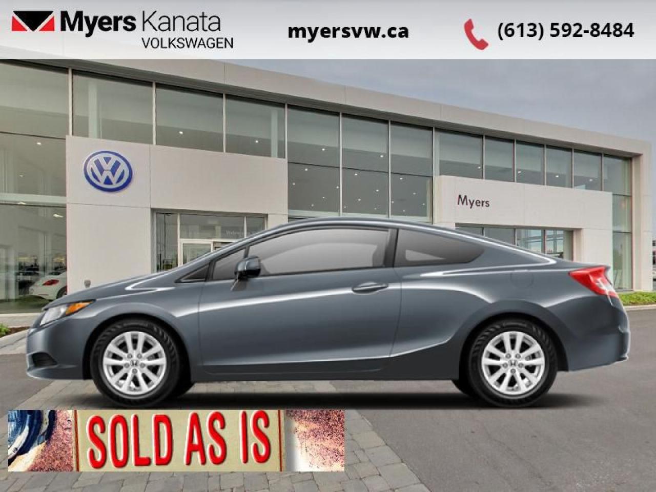 Used 2012 Honda Civic COUPE Coupe EX-SR 5sp for sale in Kanata, ON