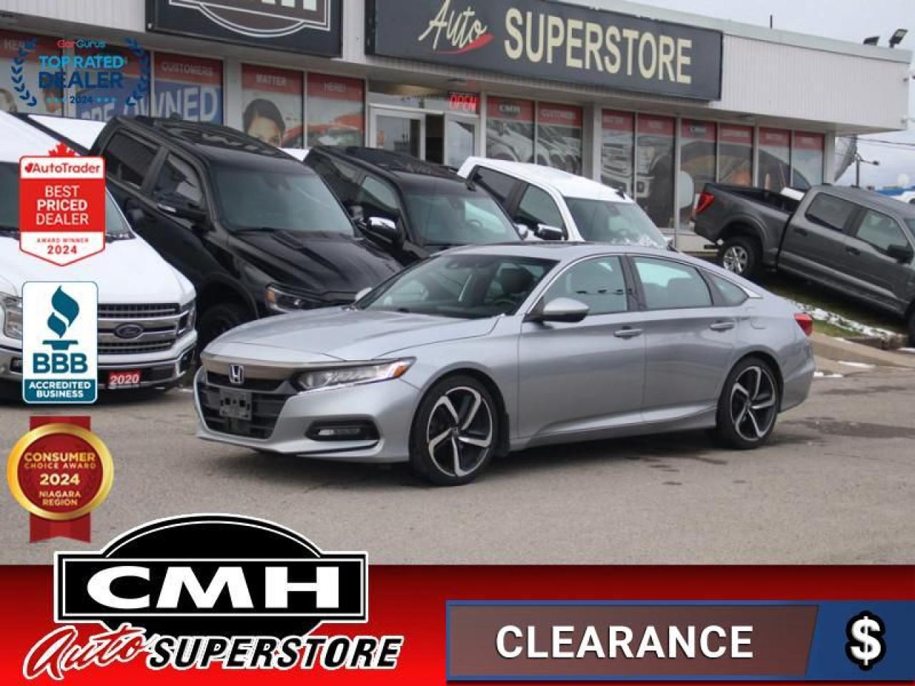 2018 Honda Accord Sedan Sport 2.0  **ADAP CC - SUNROOF**