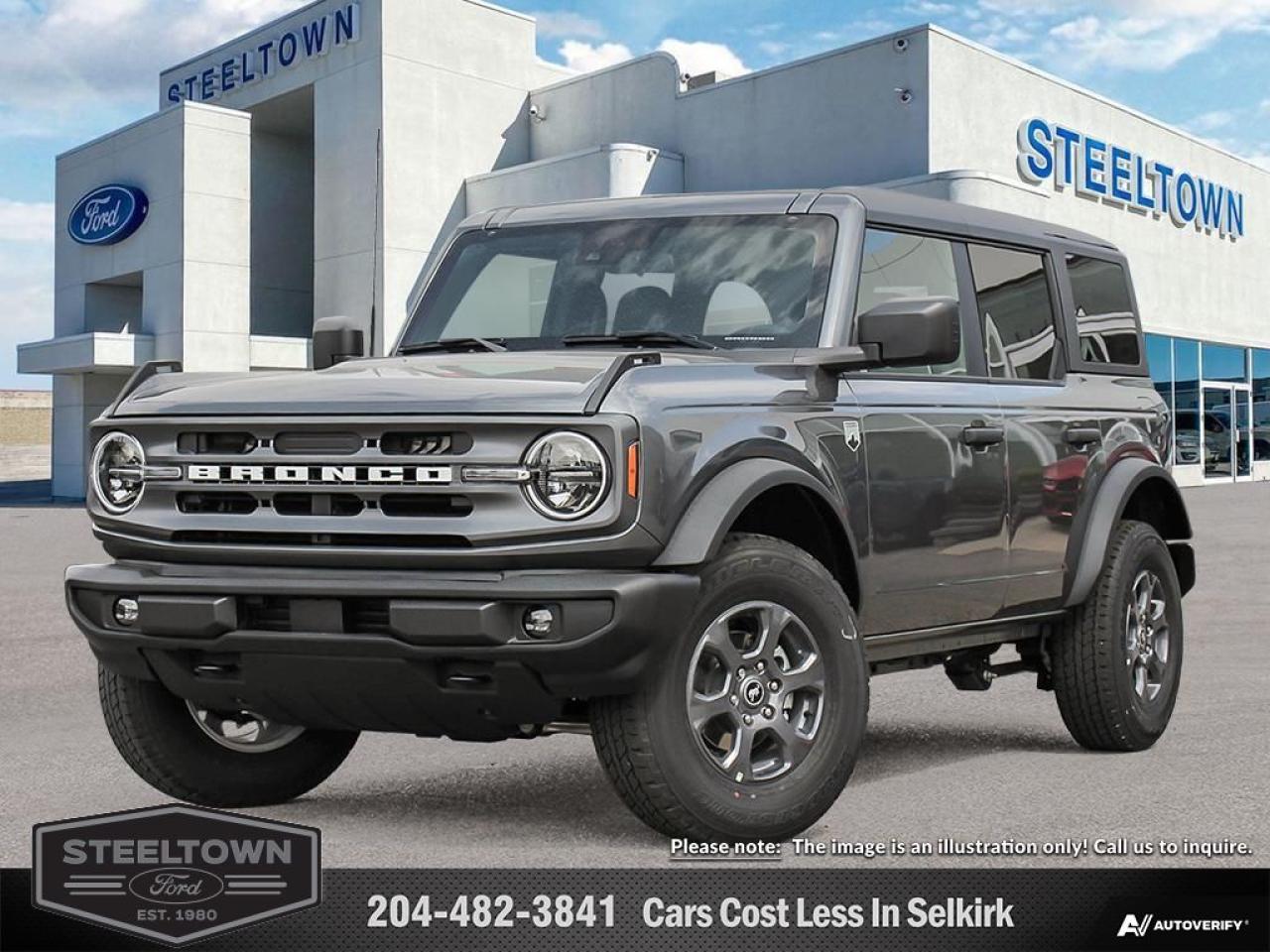 New 2024 Ford Bronco Big Bend  - Aluminum Wheels -  Sunroof for sale in Selkirk, MB