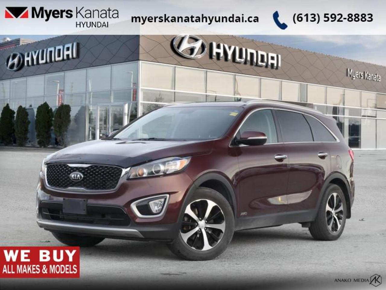 Used 2016 Kia Sorento EX  - $51.44 /Wk for sale in Kanata, ON