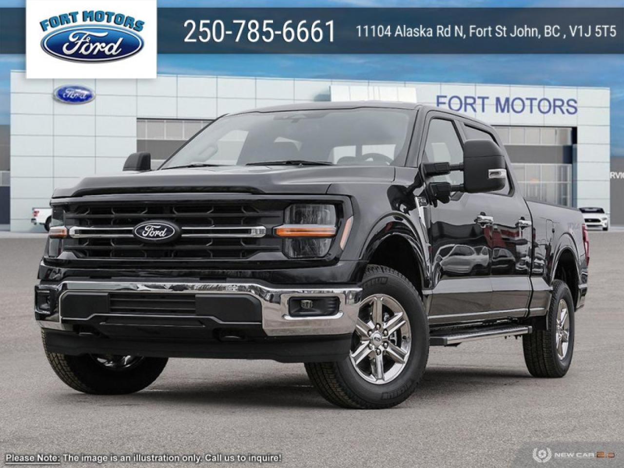 New 2024 Ford F-150 XLT  - Tow Package for sale in Fort St John, BC