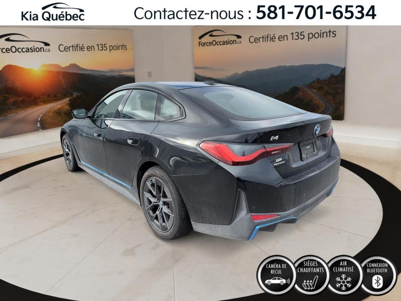 Used 2023 BMW i4 EDRIVE35 *GPS *TOIT *CUIR *281 HP*AUTONOMIE 412 KM for sale in Québec, QC