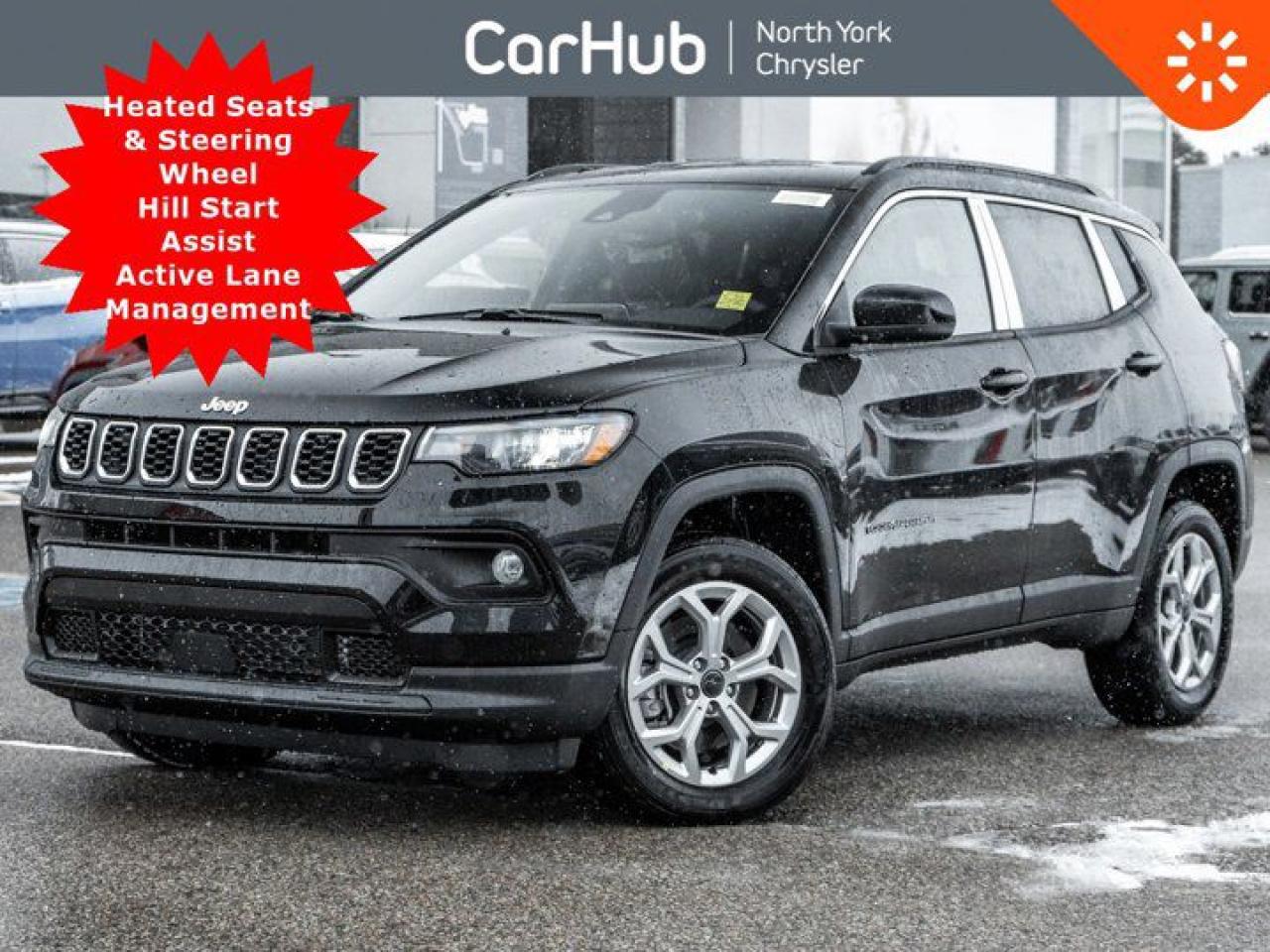 New 2025 Jeep Compass NORTH Heated Seats & Steering Wheel Hill Start Assist for sale in Thornhill, ON