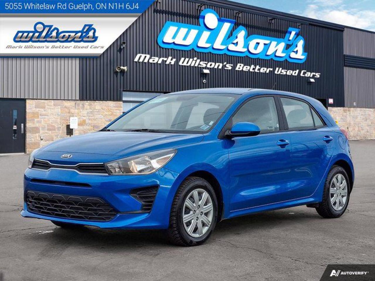 Used 2021 Kia Rio 5-Door LX+Hatchback | CarPlay + Android | Heated Seats | Rear Camera | and more! for sale in Guelph, ON