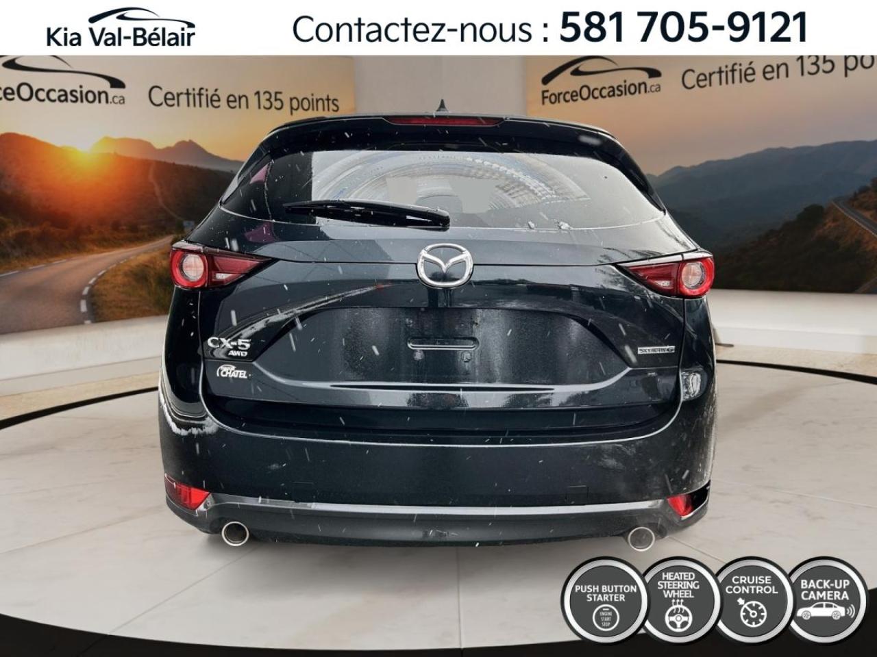 Used 2021 Mazda CX-5 GS *AWD* CUIR* VOLANT CHAUFFANT* BLUETOOTH* CAMÉRA for sale in Québec, QC